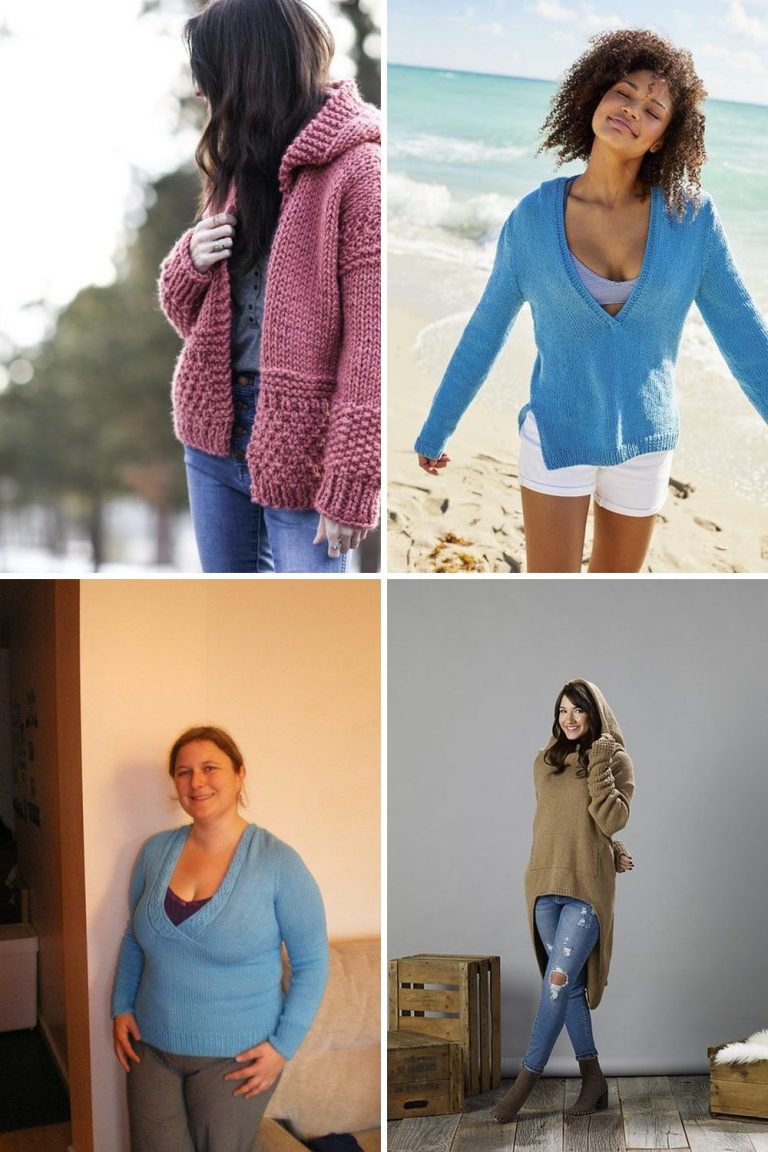 13 Knit Hoodie Free Patterns
