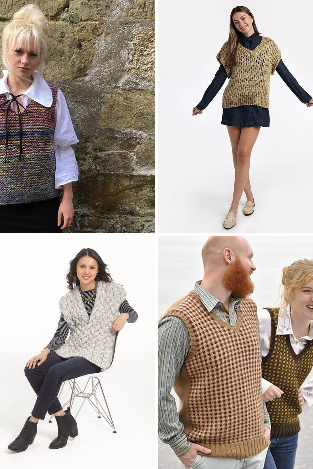 12 Knit Sweater Vest Free Patterns