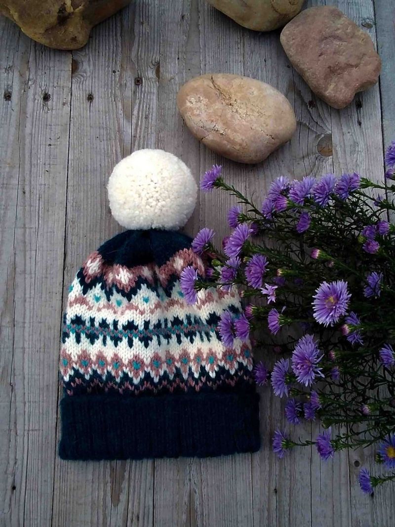 A Simplicity Fair Isle Hat free crochet pattern by VETKA