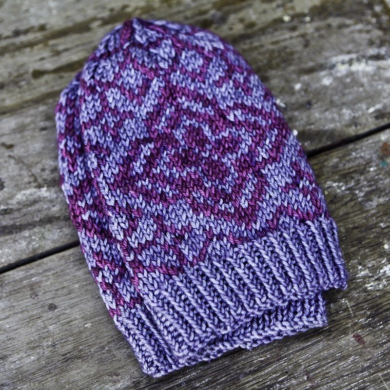 Severin Fair Isle Beanie free crochet pattern by Carle' Dehning for Nurturing Fibres