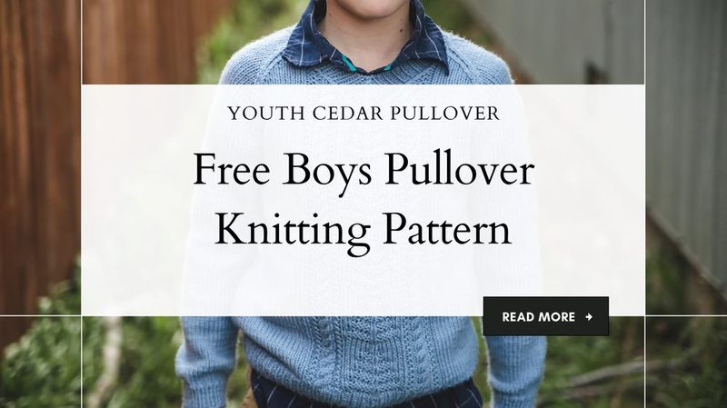 Youth Cedar Pullover free crochet pattern by Knit in the Womb