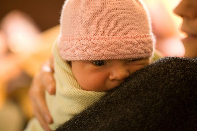 Braided-Edge Baby Hat free crochet pattern by Becky Colvin