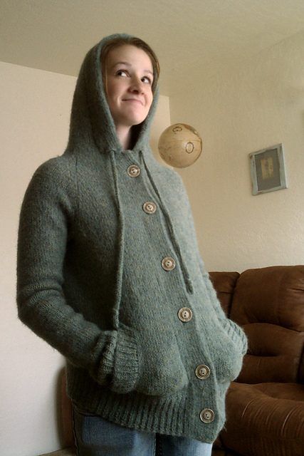 Bella Hooded Cardigan free crochet pattern by Nancy Fry