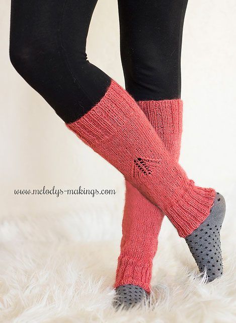 Wisteria Leg Warmers free crochet pattern by Melody Rogers