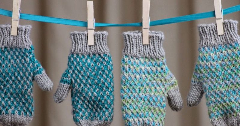 Minky Mittens free crochet pattern by Gretchen Tracy
