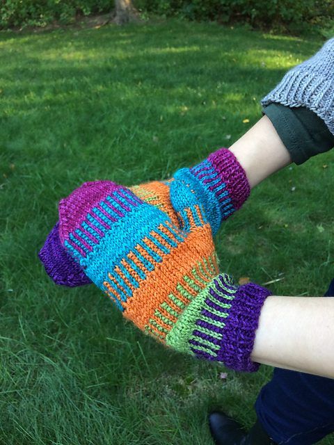 Funktastic Mittens free crochet pattern by Mindy Abodeely
