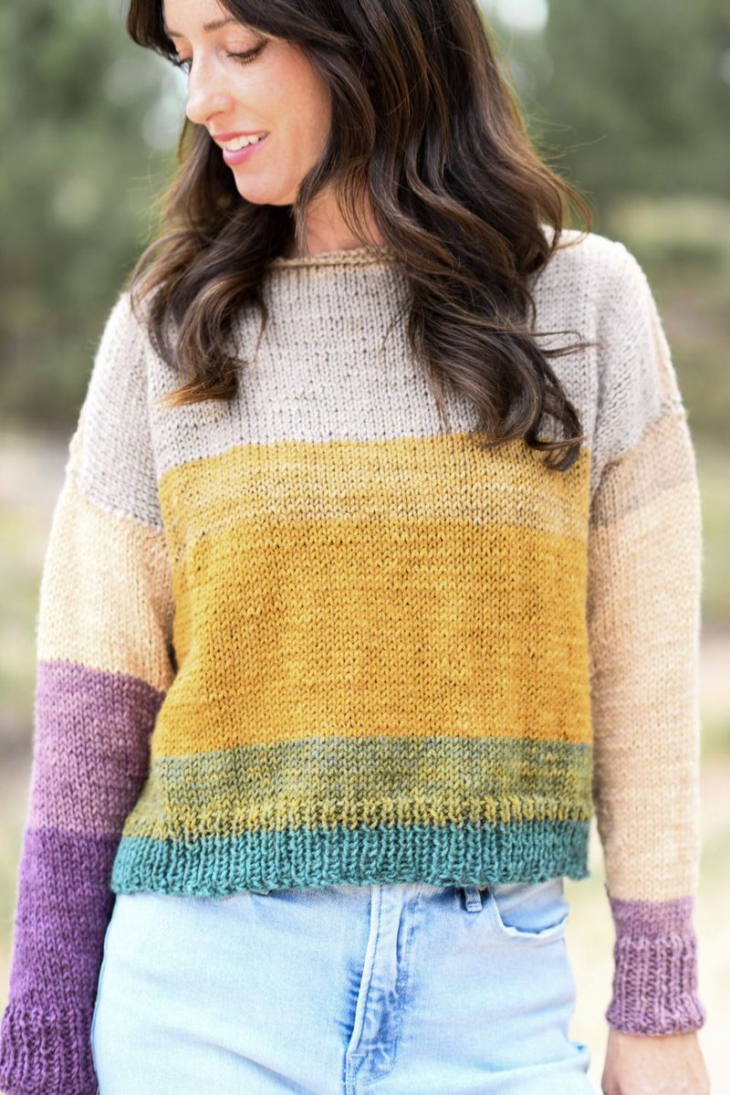 Mandala Beginner Pullover free crochet pattern by Jessica