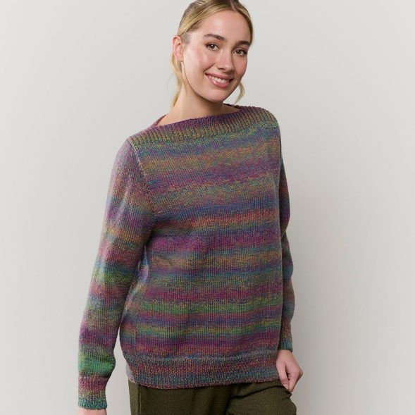 Skye Jumper free crochet pattern by The Australian Yarn Company