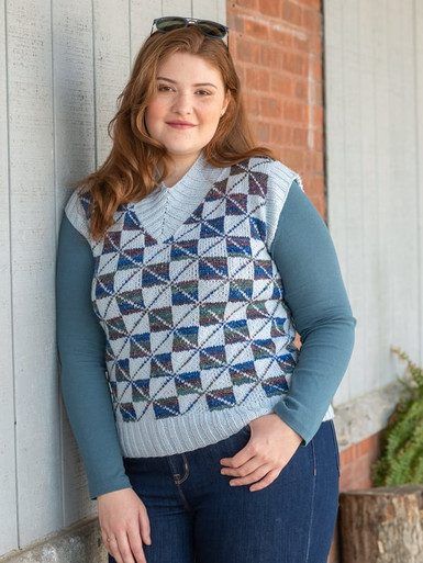 Tamland Vest free crochet pattern by Mel Kennelly