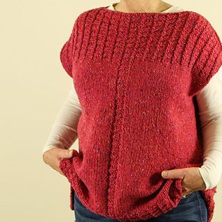 Fanad Head Vest free crochet pattern by Bonnie Dean