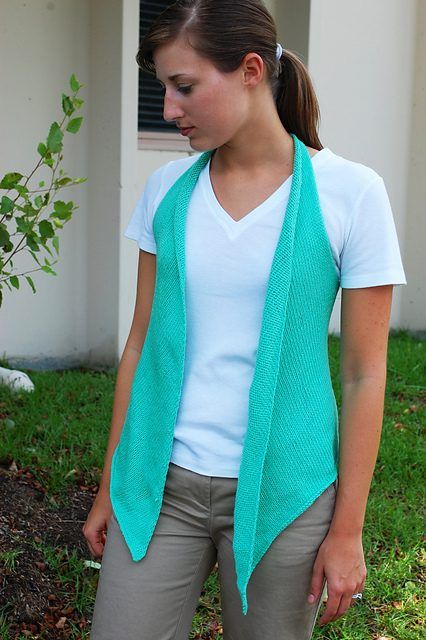 Summer Vest free crochet pattern by Julie Beatty