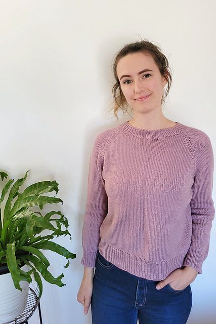 Real Easy Raglan free crochet pattern by Emily Bolduan